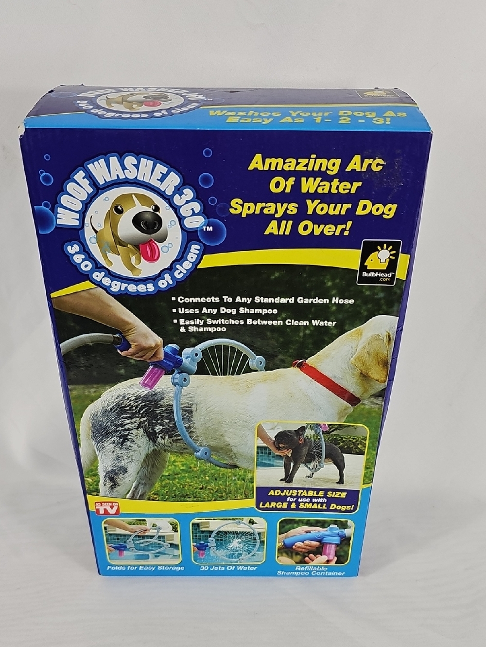 Woof Washer 360 Dog Washer - Blue